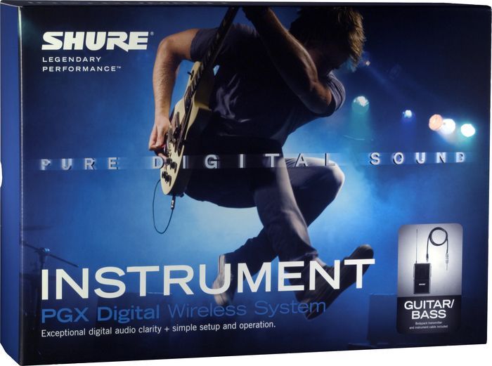 Shure PGXD14 Digital Wireless System for Guitar/Bass