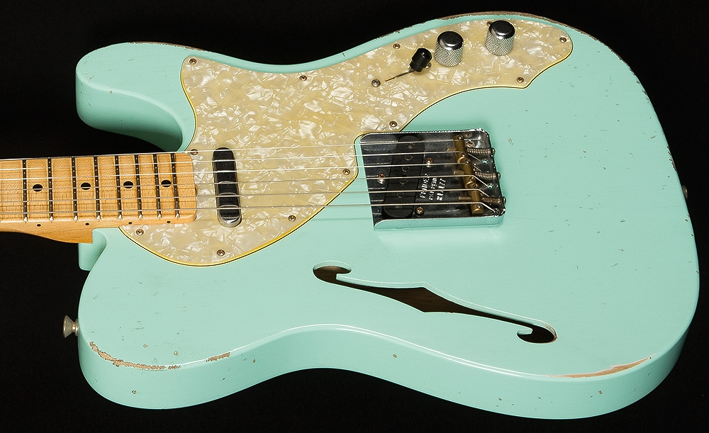 Fender Custom Shop Masterbuilt Greg Fessler Dealer Select Wildwood 10 50s Tele Thinline No.R17177