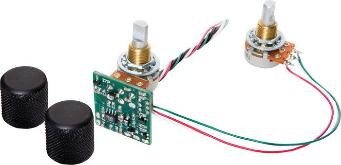 Basslines STC-2S-BO Blackouts 2-Band Tone Circuit with Separate Bass and Treble Potentiometers