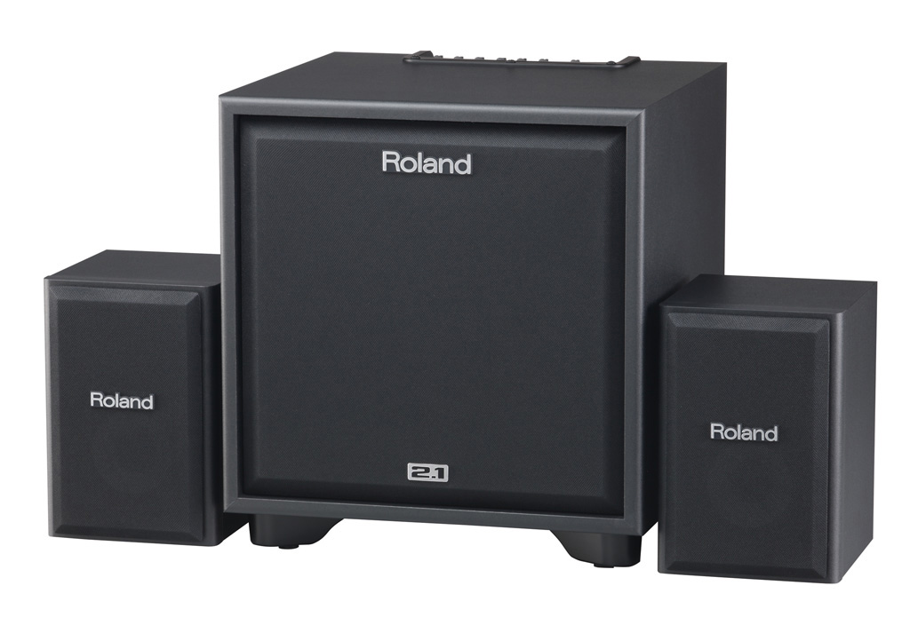 Roland CM-220 2.1 CUBE Monitor System Black