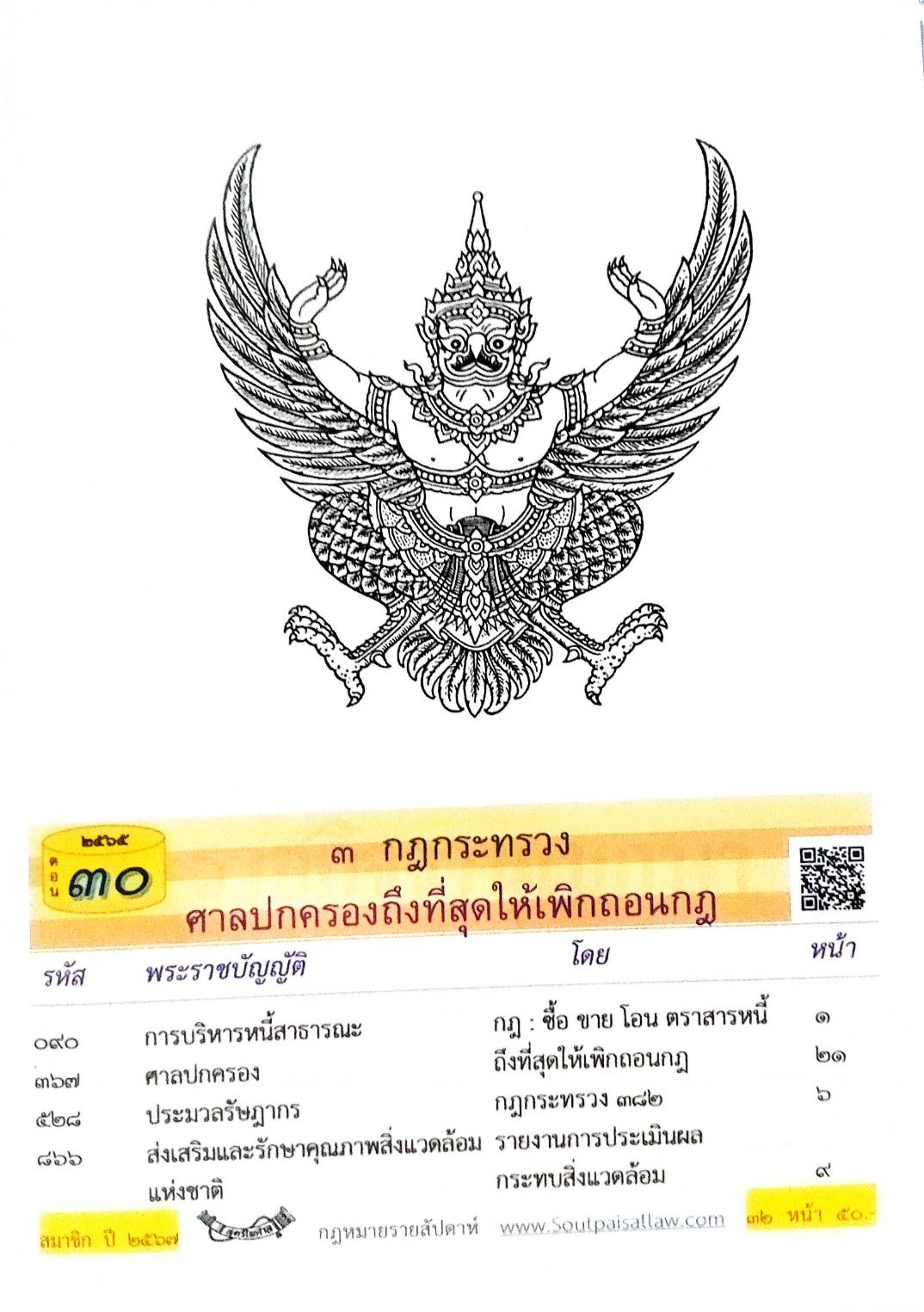 กฎหมายใหม่ปี 2565 ตอนที่ 30 3 กฎกระทรวง ศาลปกครองถึงที่สุดให้เพิกถอนกฎ