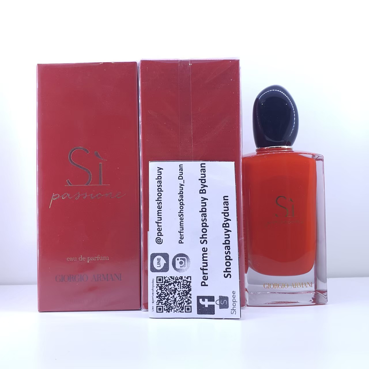 น้ำหอม Giorgio Armani Si Passione Eau De Parfum 100ml กล่องซีล