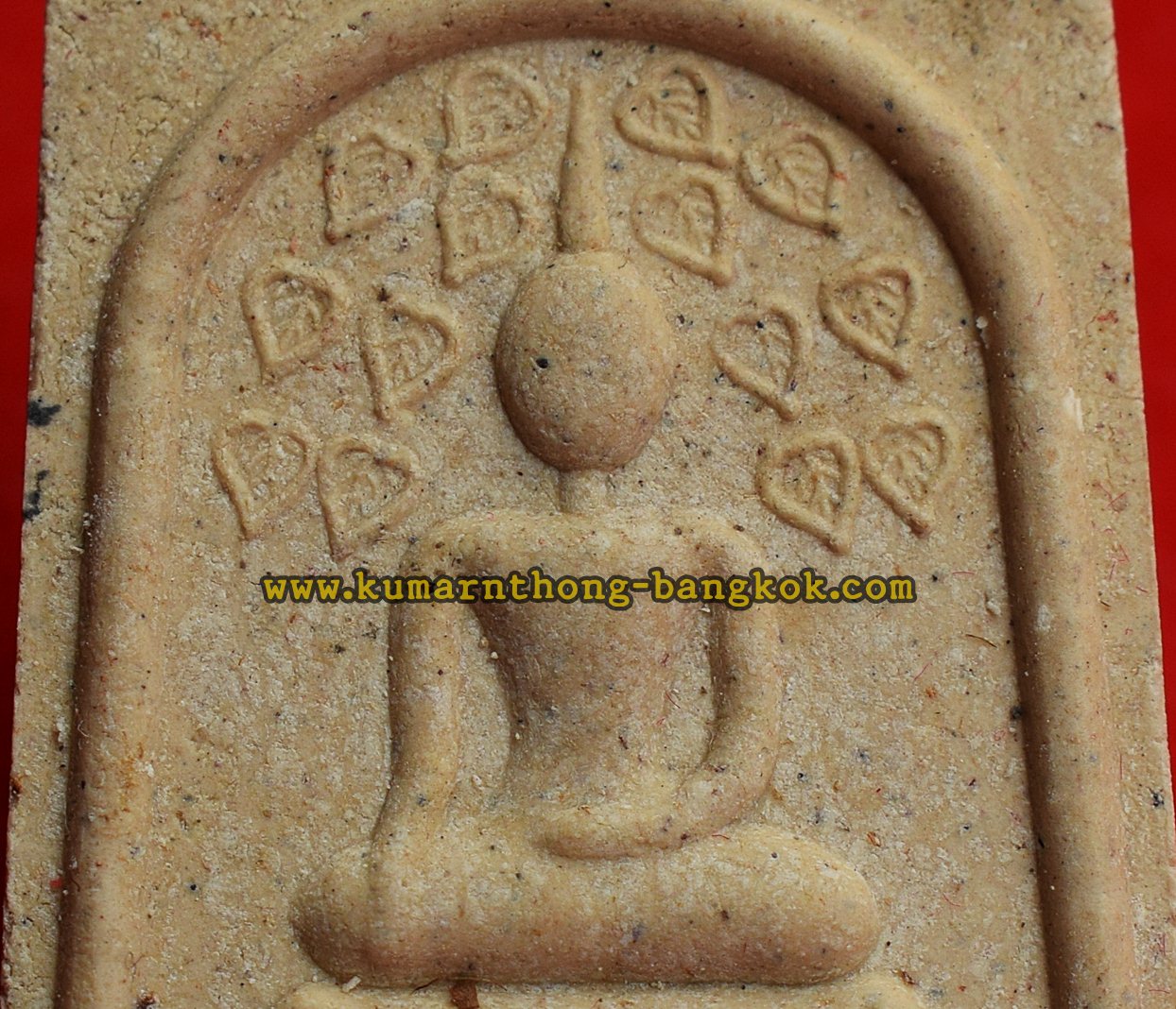 พระสมเด็จปรกโพธิ์ ออกบูชาวัดศรีประวัติ จ.นนทบุรี เนื้อผงพุทธคุณ ขนาดห้อยคอ สูง 3.6ซม. กว้าง 2.2ซม.