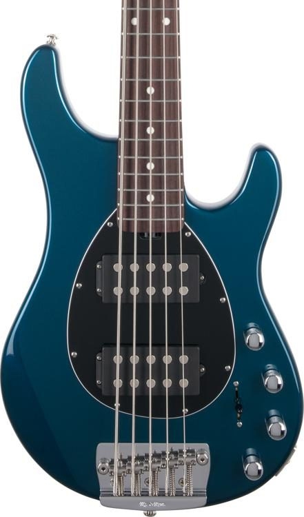 Ernie Ball Music Man Sterling 5 HH - Vintage Blue Pearl