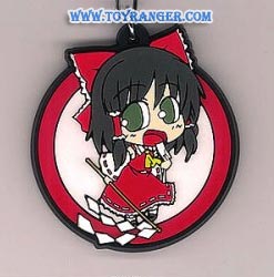 พวงกุญแจ Touhou Project Rubber Keychain Hakurei Reimu (แท้)