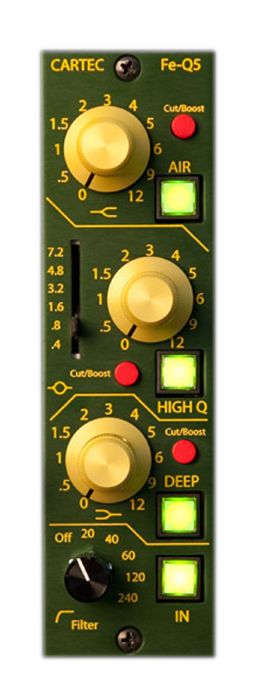 CARTEC Audio Fe-Q5 API 500 Series EQ