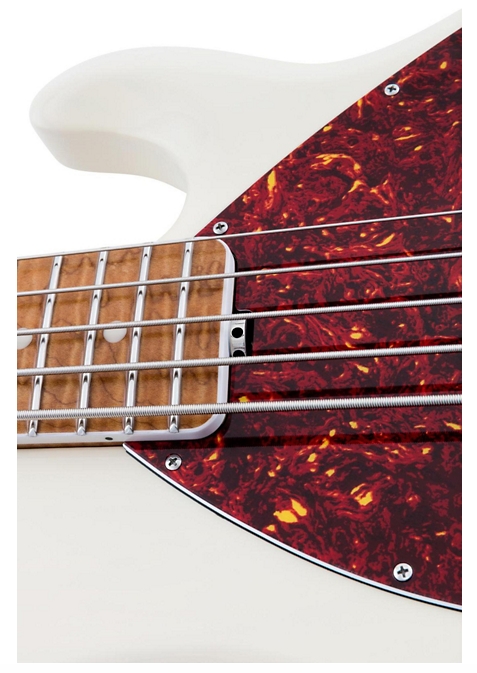 Ernie Ball Music Man 30th Anniversary StingRay5 Five-String Electric Bass Guitar - Transparent Buttercream