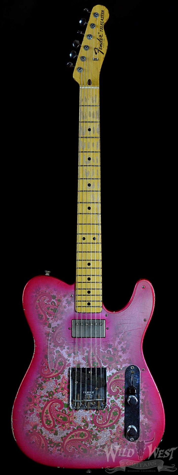 Fender Custom Shop Masterbuilt Relic 1968 Pink Paisley Telecaster by Jason Smith