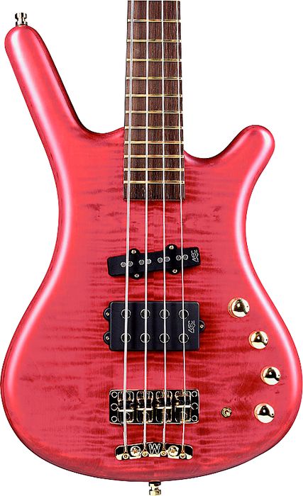 Warwick FNA Jazzman 4-String Bass Burgundy Red