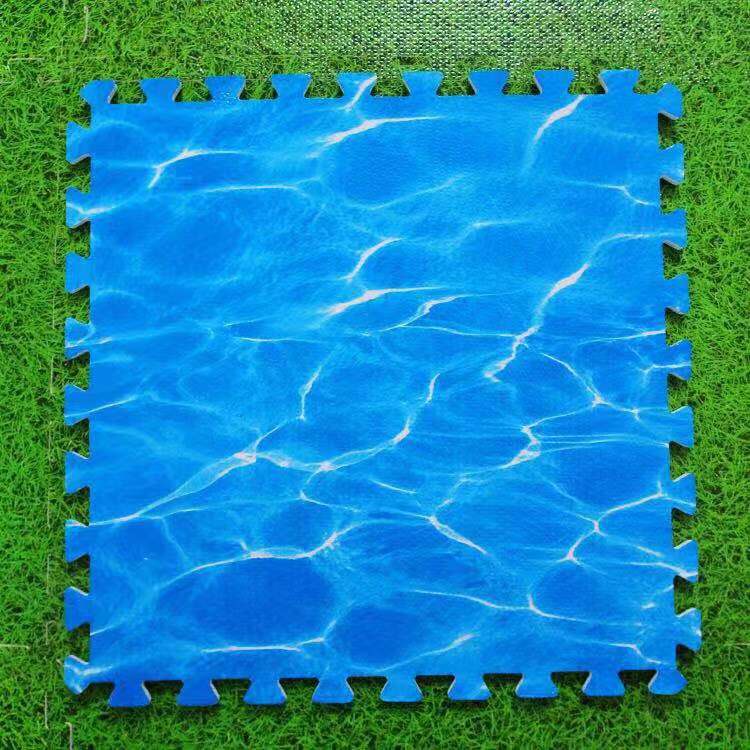 EVA โฟมยางลายน้ำ, 100x100 (2ซม.) ,โฟมปูพื้น,แผ่นปูพื้น, สนามเด็กเล่น ,ลายน้ำ, พร้อมส่ง ราคาโรงงาน