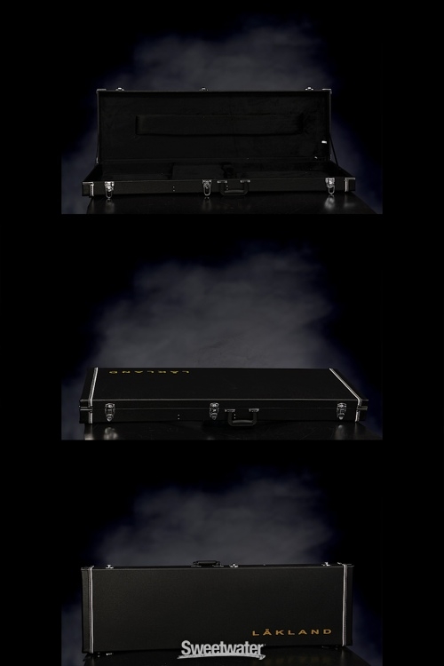 Lakland 55-94 Deluxe, Exotic Top - Buckeye Burl with Ebony fingerboard