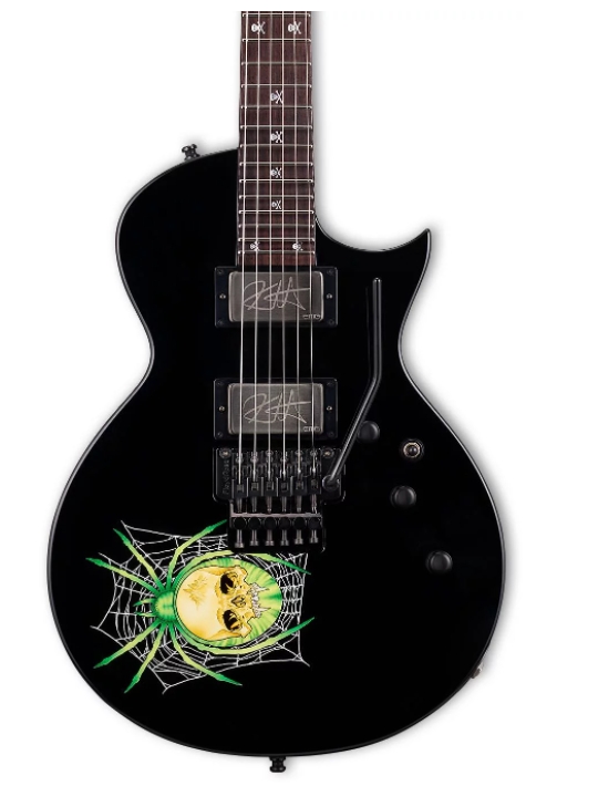 ESP Kirk Hammett KH-3 Spider 30th Anniversary Edition Electric Guitar - Black