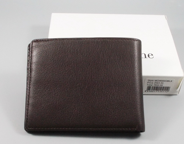 กระเป่าสตางค์ Guy Laroche ดาร์คช็อคโกแลต ใหม่ แท้