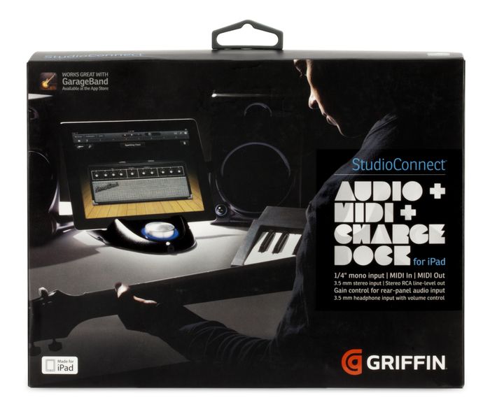 Griffin StudioConnect Audio and MIDI + Charging Dock for iPad