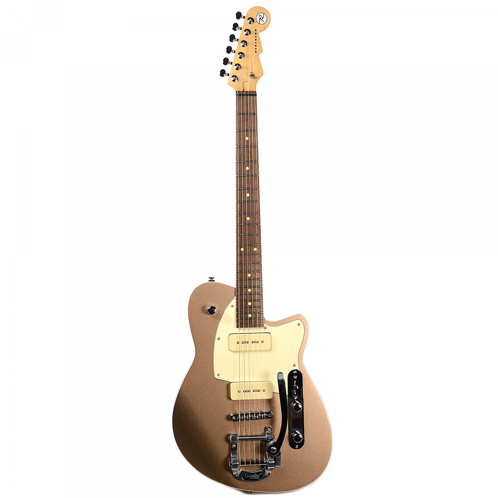 Reverend Charger 290 Lakeshore Gold w/Bigsby (Limited Edition CME Exclusive)