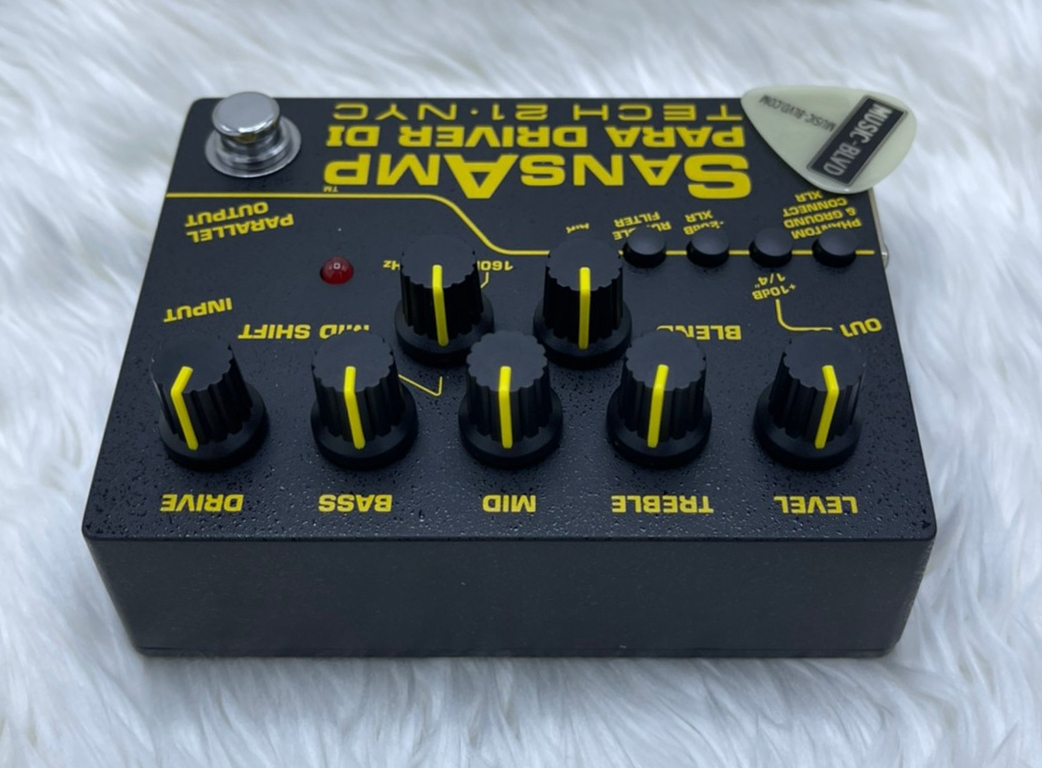 Tech 21 SansAmp Para Driver DI Preamp Pedal V2
