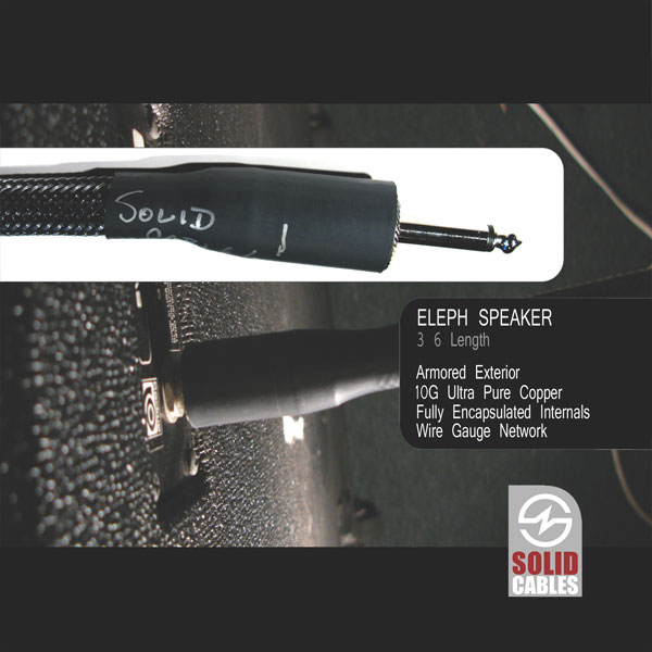 Solid Cables Eleph - Speaker Cables 6' Speakon