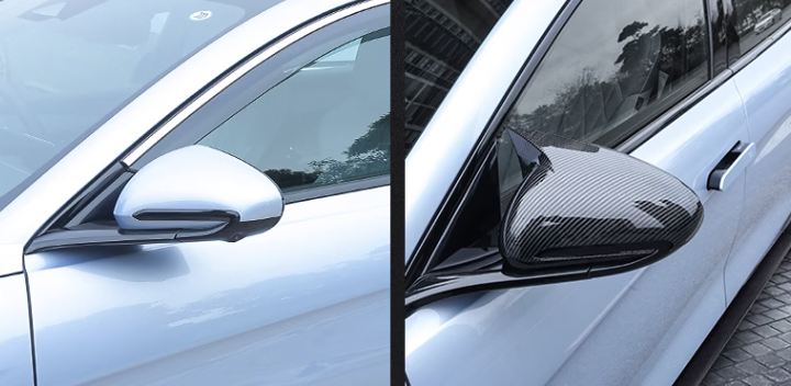 ครอบกระจกมองข้าง ลายคาร์บอน สีดำ BYD Seal ราคาถูก