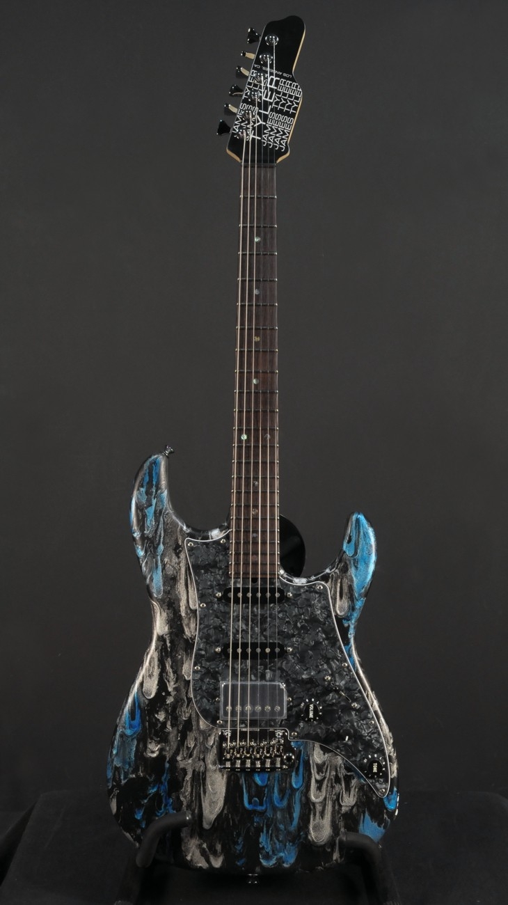 James Tyler Studio Elite HD - Black & Blue Shmear Semi-No.6242