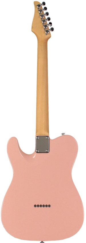 Suhr Classic T Select Guitar, Alder, Maple, Shell Pink