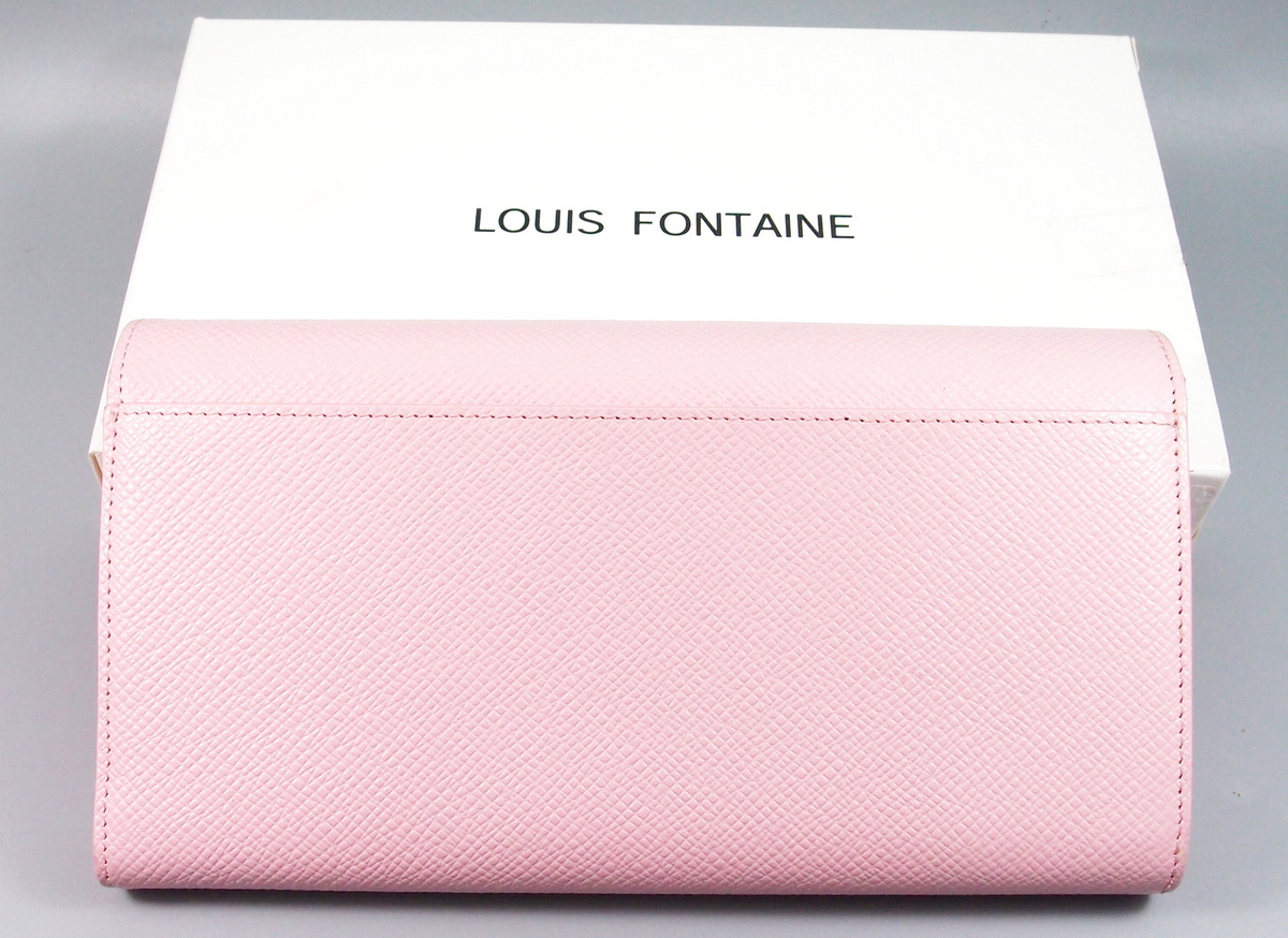 กระเป๋าสตางค์ LOUIS FONTAINE ชมพู ใหม่ แท้