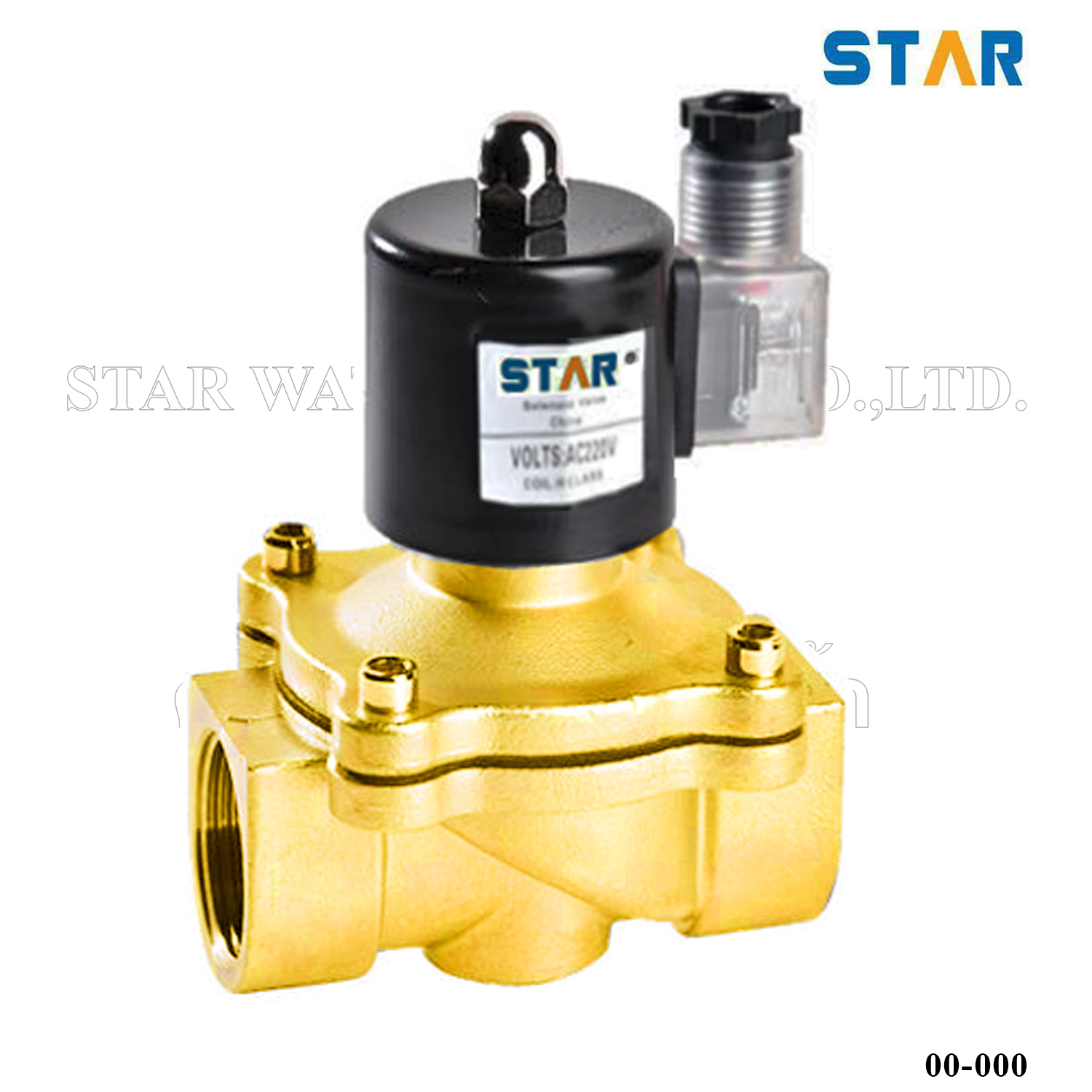 Solenoid Valve (NC) คอยล์กันน้ำ 2" (2 นิ้ว) Star