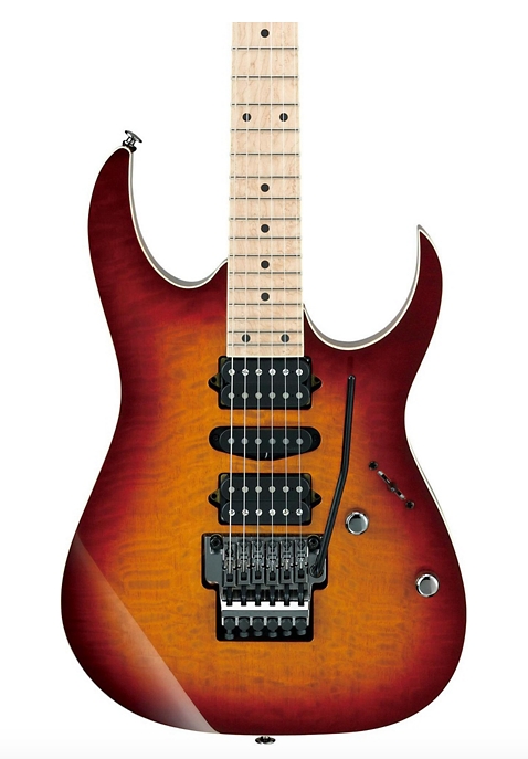 Ibanez RG Prestige RG657MSK 6 string Electric Guitar - Sunset Burst
