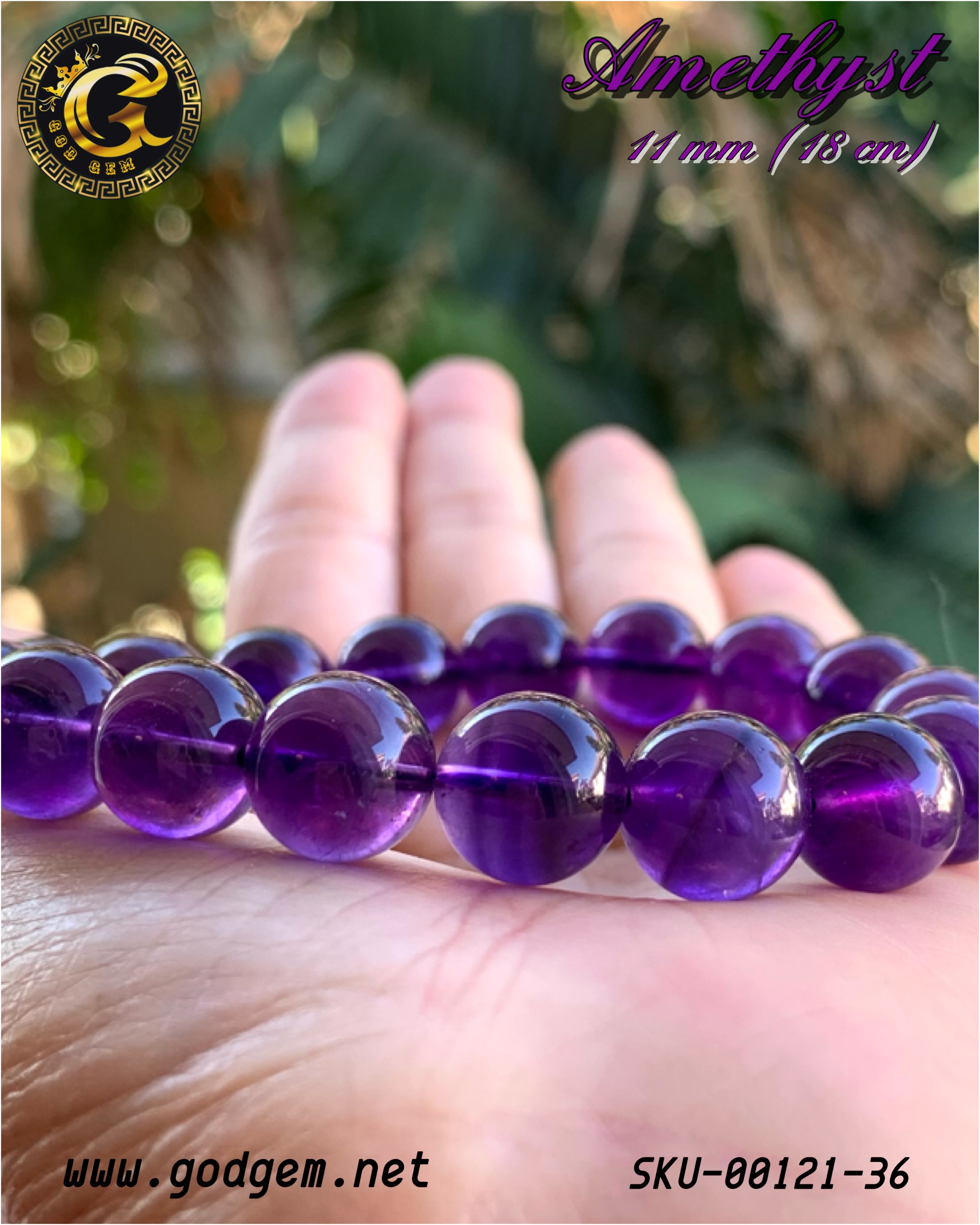 ข้อมือหินอเมทีสต์ อุรุกวัย