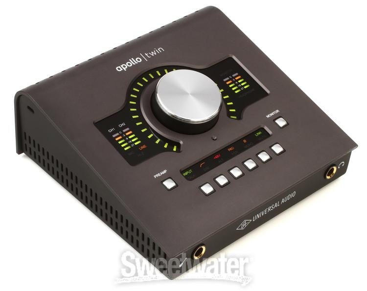 Universal Audio Apollo Twin MKII QUAD 2x6 Thunderbolt Audio Interface with UAD DSP