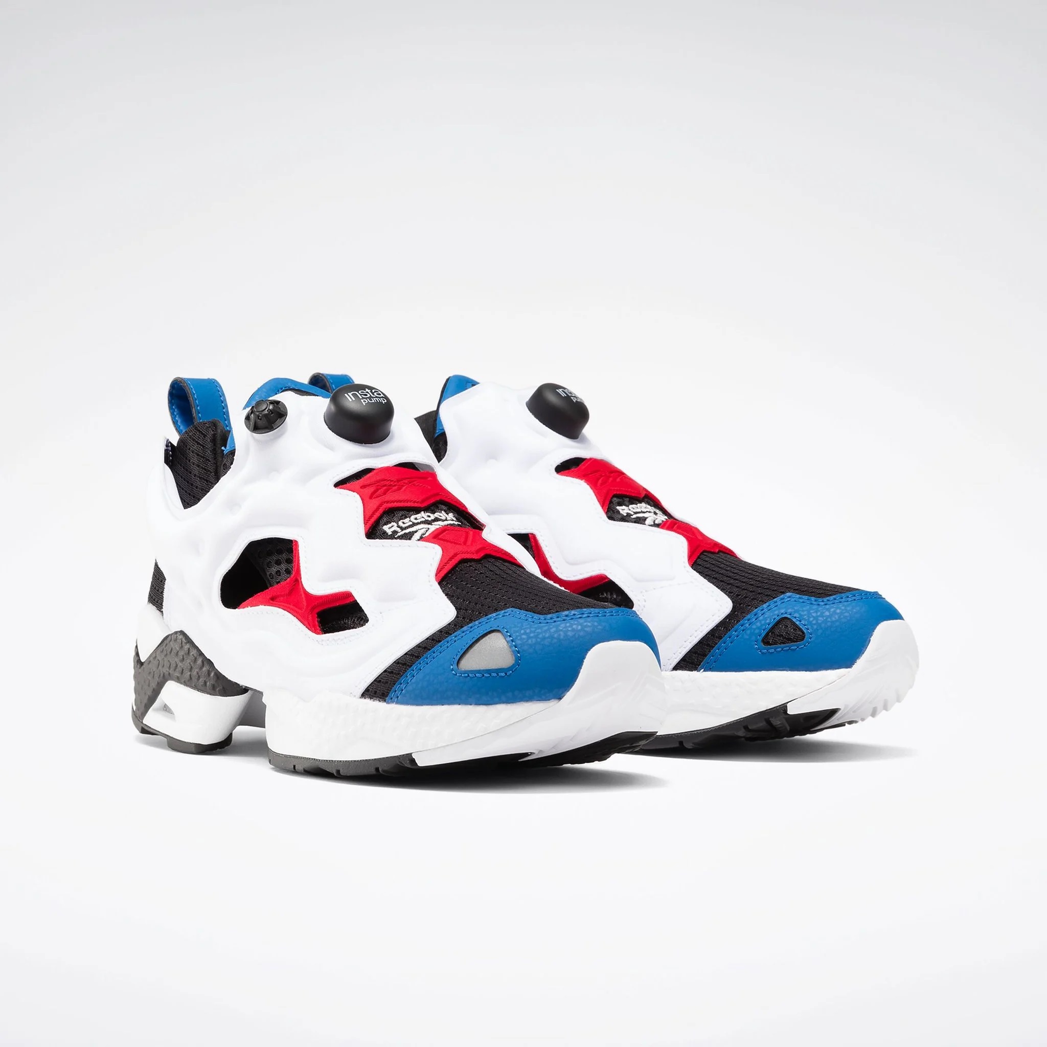 Reebok Instapump Fury 95 Core Black White Vector Blue