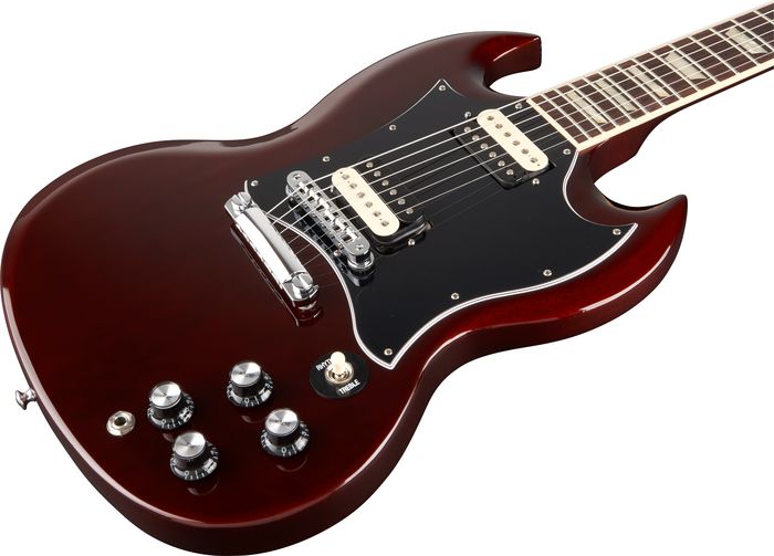 Gibson SG Standard Electric Guitar with Coil-Splitting Humbucker Pickups