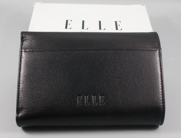 กระเป๋าสตางค์ ELLE ดำ ใหม่ แท้