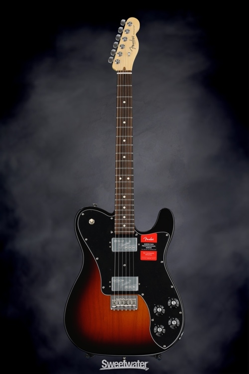 Fender American Professional Deluxe ShawBucker Telecaster - 3-color Sunburst with Rosewood Fingerboard