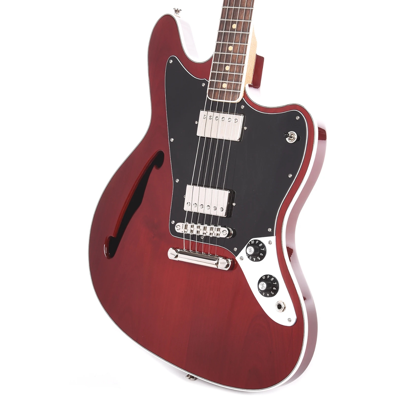 BilT S.S. Zaftig Roasted Bound Top Alder Body Trans Cherry w/Lollar Imperials