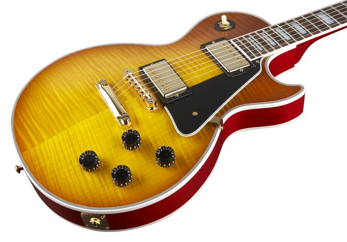 Gibson Les Paul Custom Electric Guitar Faded Iced Tea