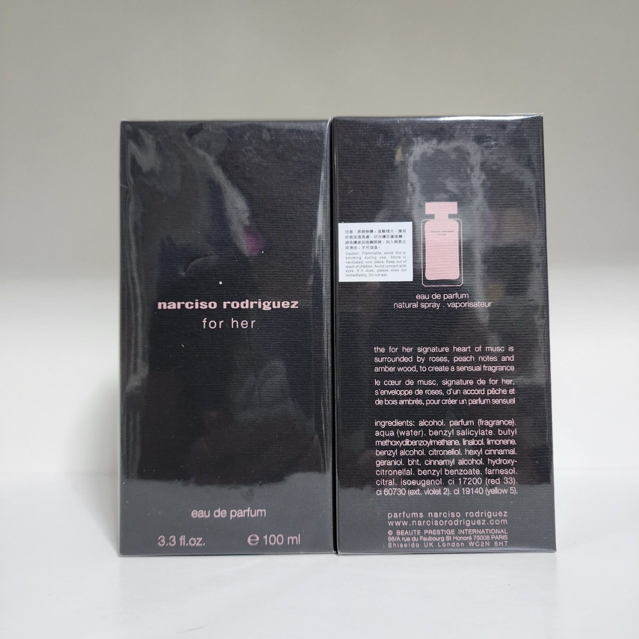 น้ำหอม Narciso Rodriguez for Her EDP 100ml กล่องซีล