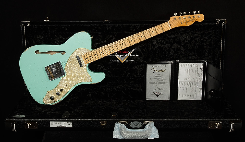 Fender Custom Shop Masterbuilt Greg Fessler Dealer Select Wildwood 10 50s Tele Thinline No.R17177