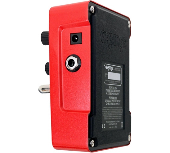 Orange Amplifiers Two-Stroke Boost EQ Guitar Effects Pedal