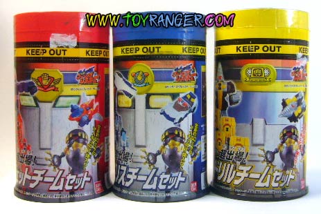 MRR Machine Robot Recure Red Wing & Blue Sirens & Yellow Gears (แท้)