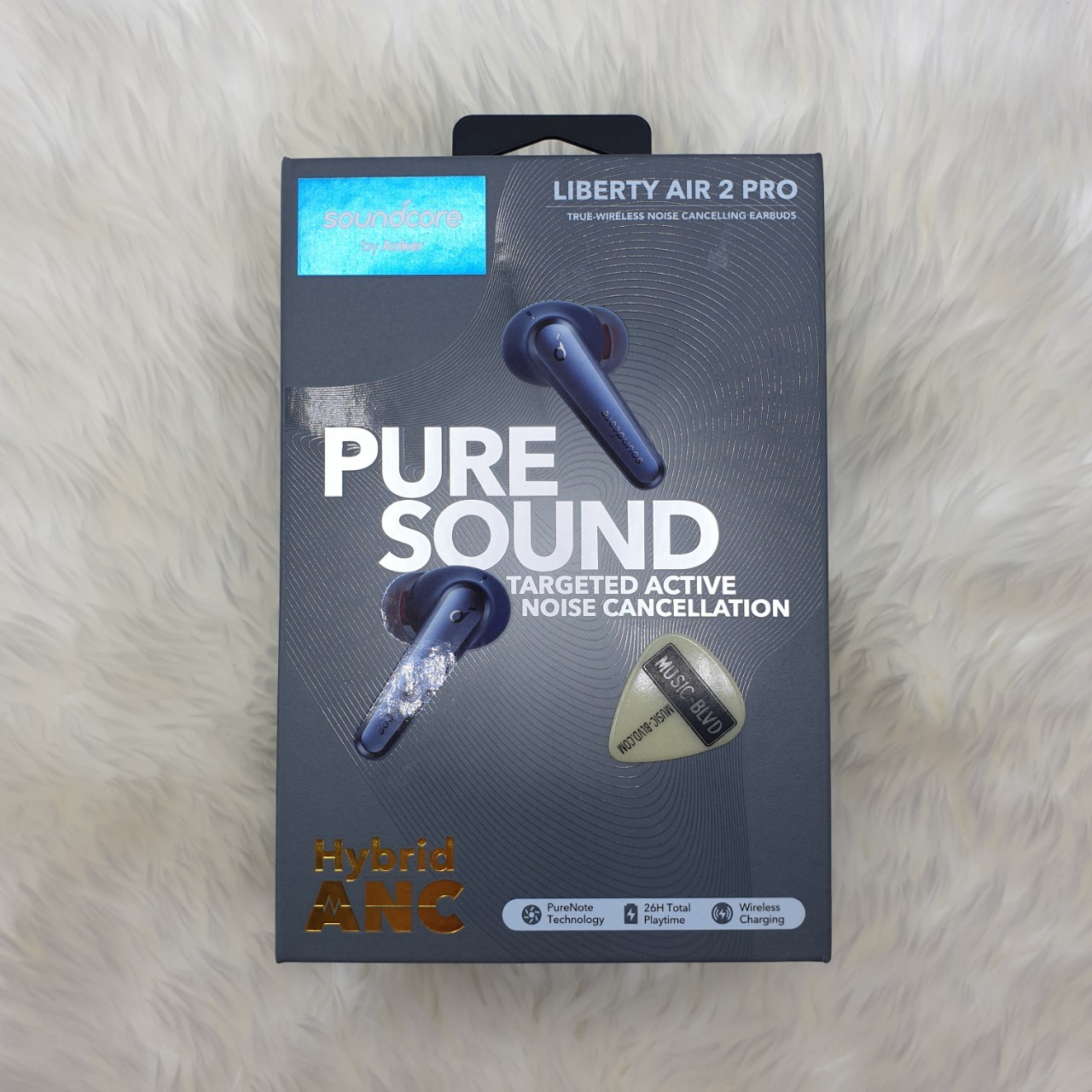 Soundcore Liberty Air 2 Pro (Sapphire Blue, Onyx Black, Titanium White, Crytal Pink, MusiCares® Red)