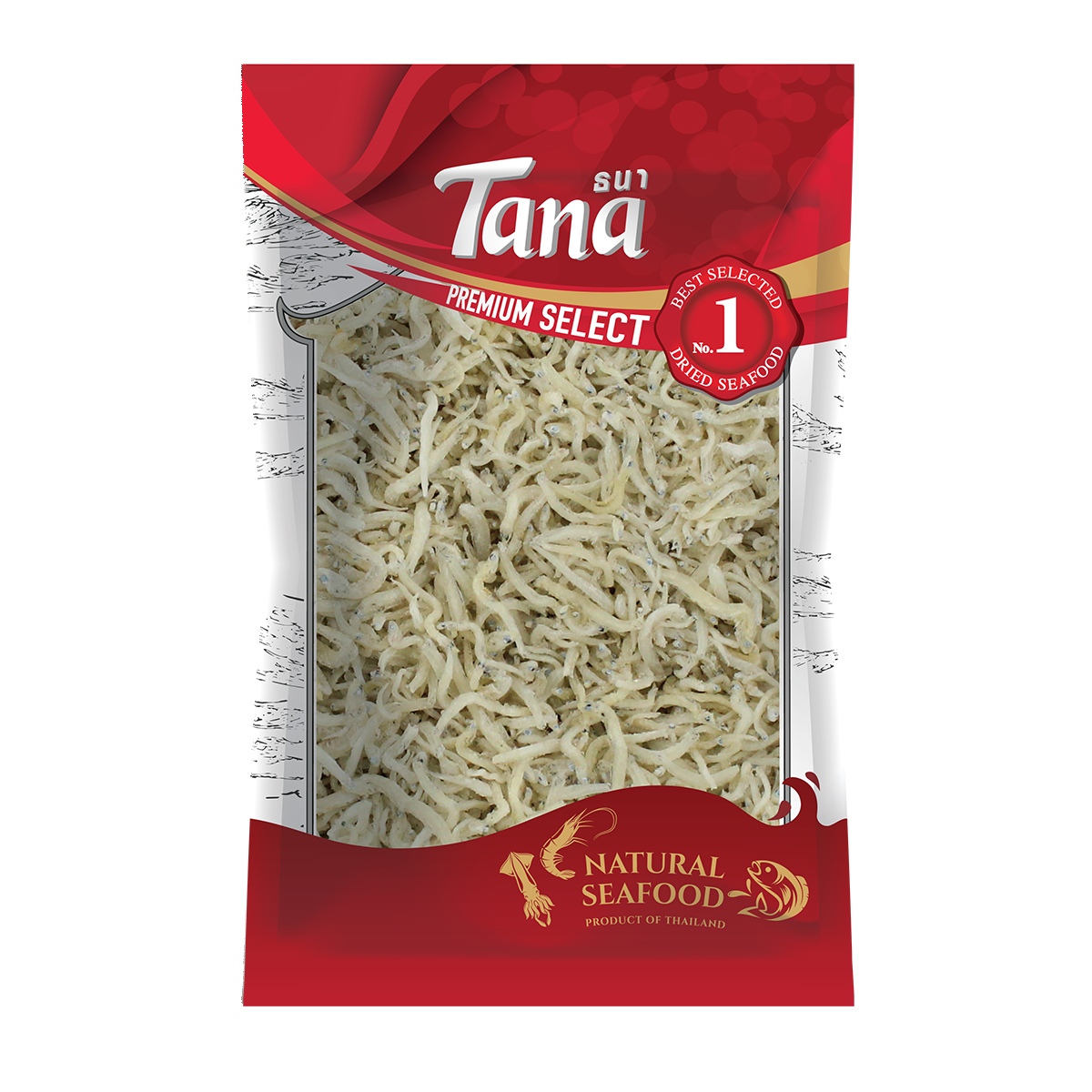 Tana ธนา พรีเมี่ยม ปลาข้าวสารแห้ง AA 100 กรัม Dried Chirimen