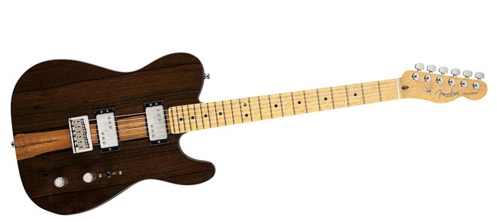 Fender Select Chambered Telecaster HH Electric Guitar NaturalMaple Fingerboard