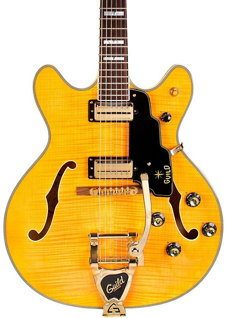 Guild Starfire VI Semi-Hollowbody Electric Guitar - Blonde