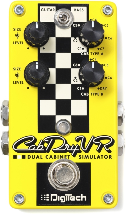 DigiTech CabDry VR Speaker Cabinet IR Pedal