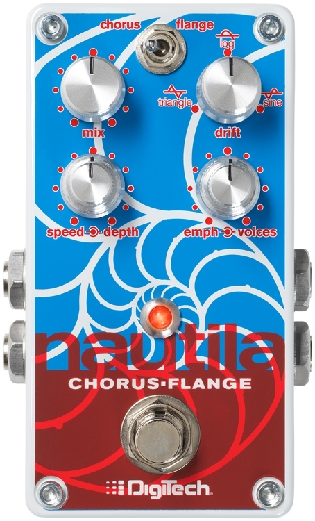 DigiTech Nautila Digital Chorus and Flanger Pedal