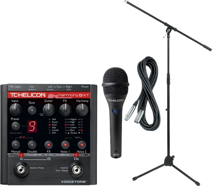 TC Helicon VoiceTone Harmony G-XT with MP-75 Mic