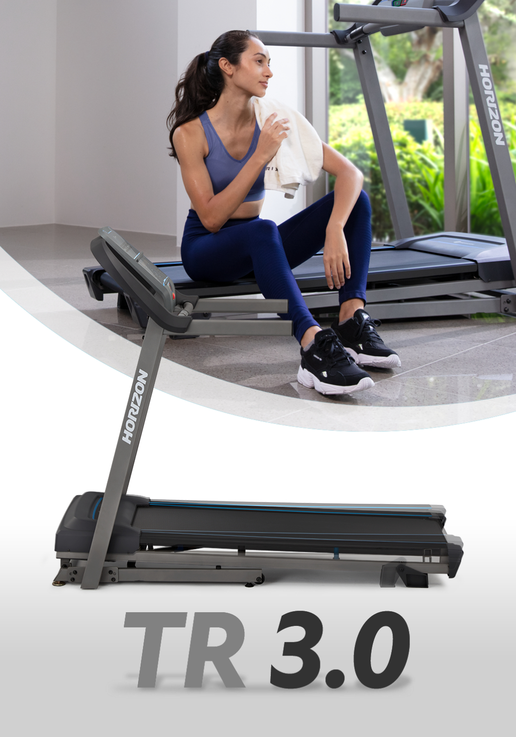 ลู่วิ่งไฟฟ้า Horizon Treadmill TR3.0 Zwift!!