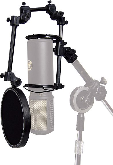 Sabra Som SSM-POP Pop Filter and Shock Mount Kit for Microphones