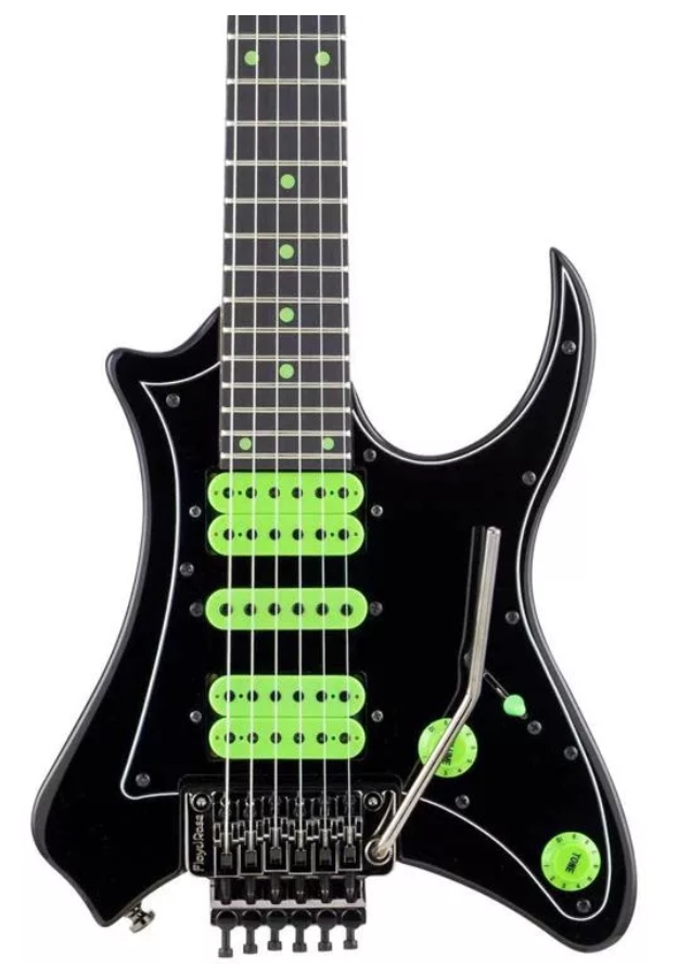 Traveler Guitar Vaibrant 88 Deluxe - Cosmic Black