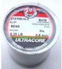 ตะกั่วเส้น Ultracore 60/40 ขนาด 0.6mm 0.25lb